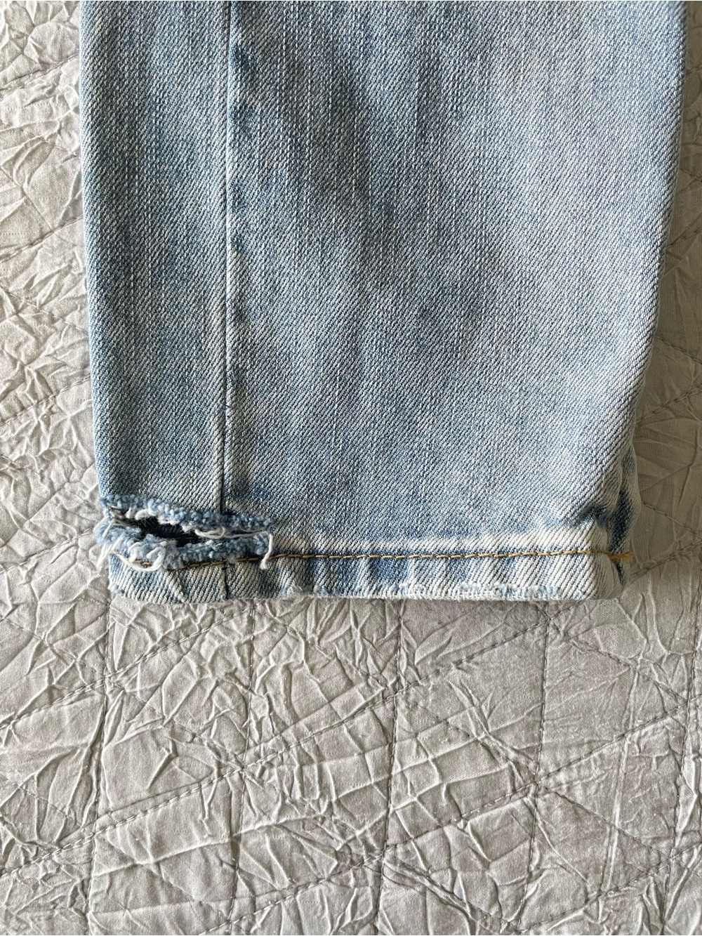 Men's Slim Fit Distressed Jeans - 36W - Picture 6 of 7